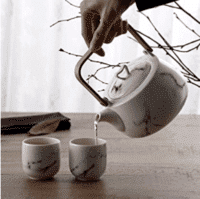 théière japonaise en céramique tasse à thé